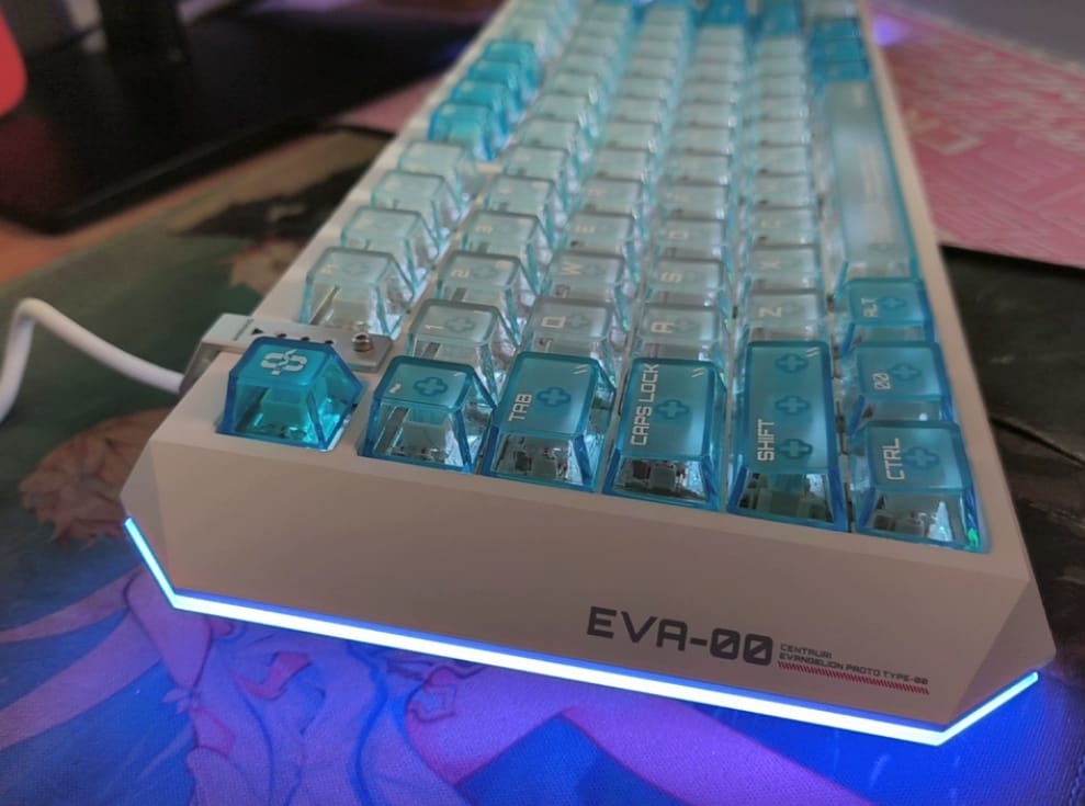 Customer photo review of Centauri80 Rei Edition HE Gaming Keyboard