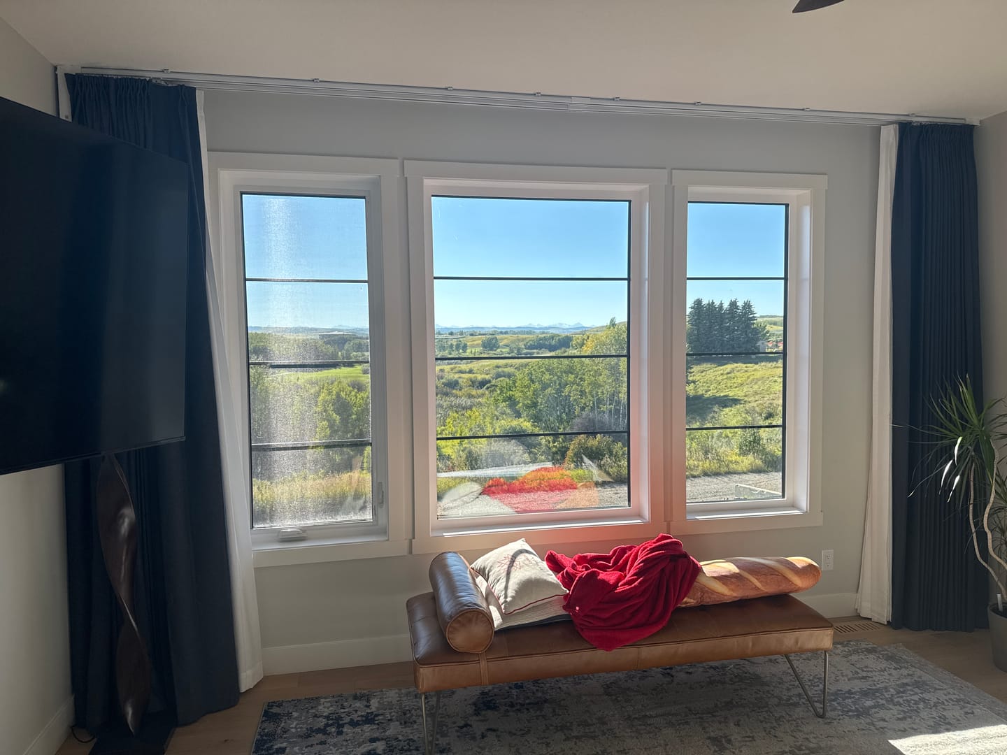 Customer photo review of SmartWings Motorized Dual Drapery