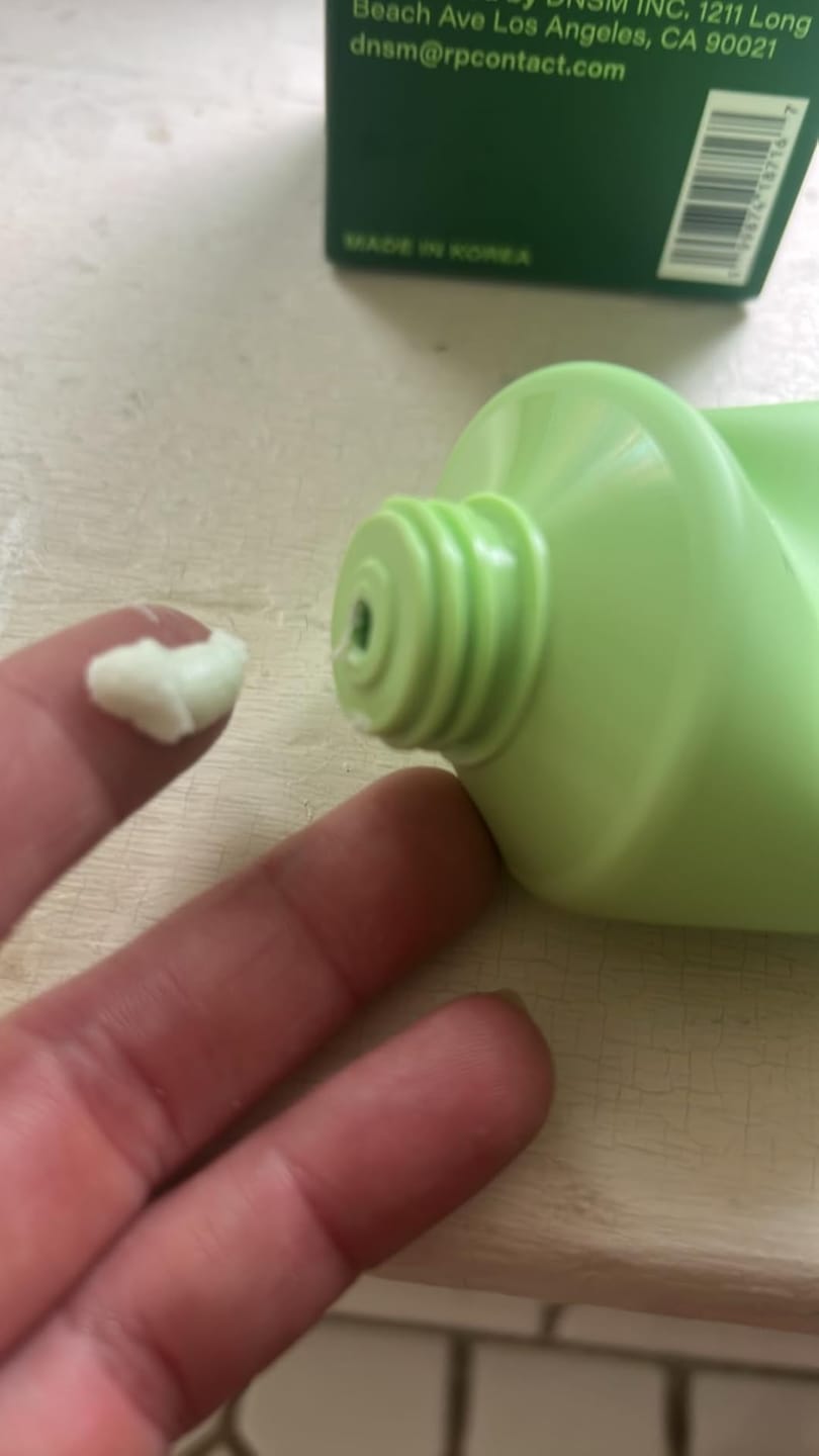 Customer photo review of Foam Cleanser