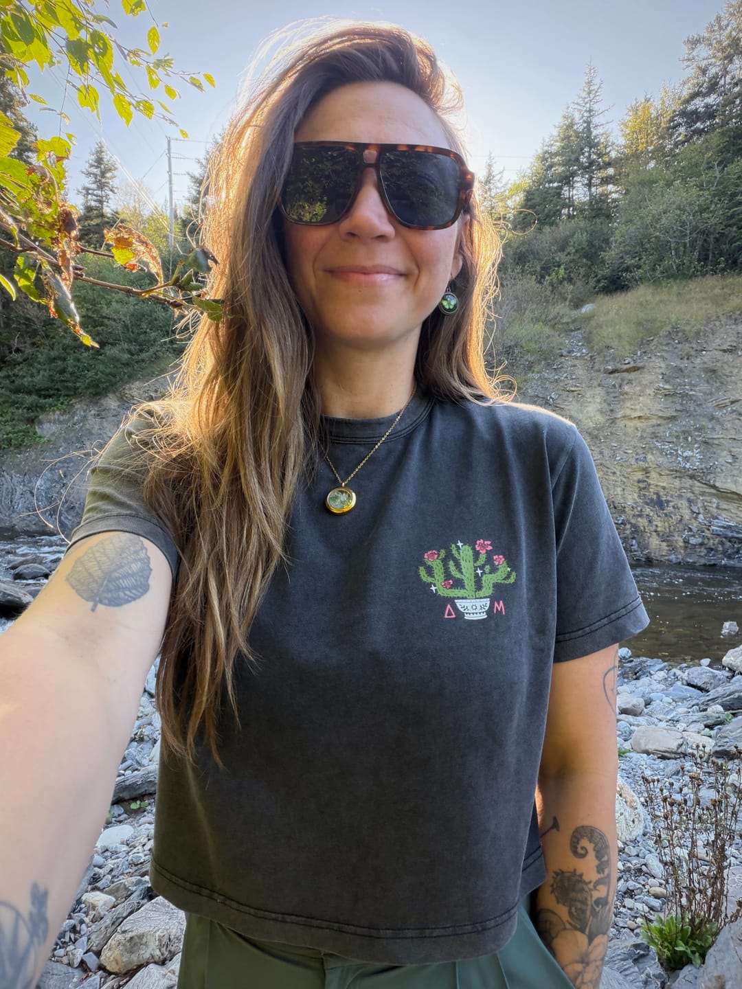 Customer photo review of Riots Not Diets T-Shirt