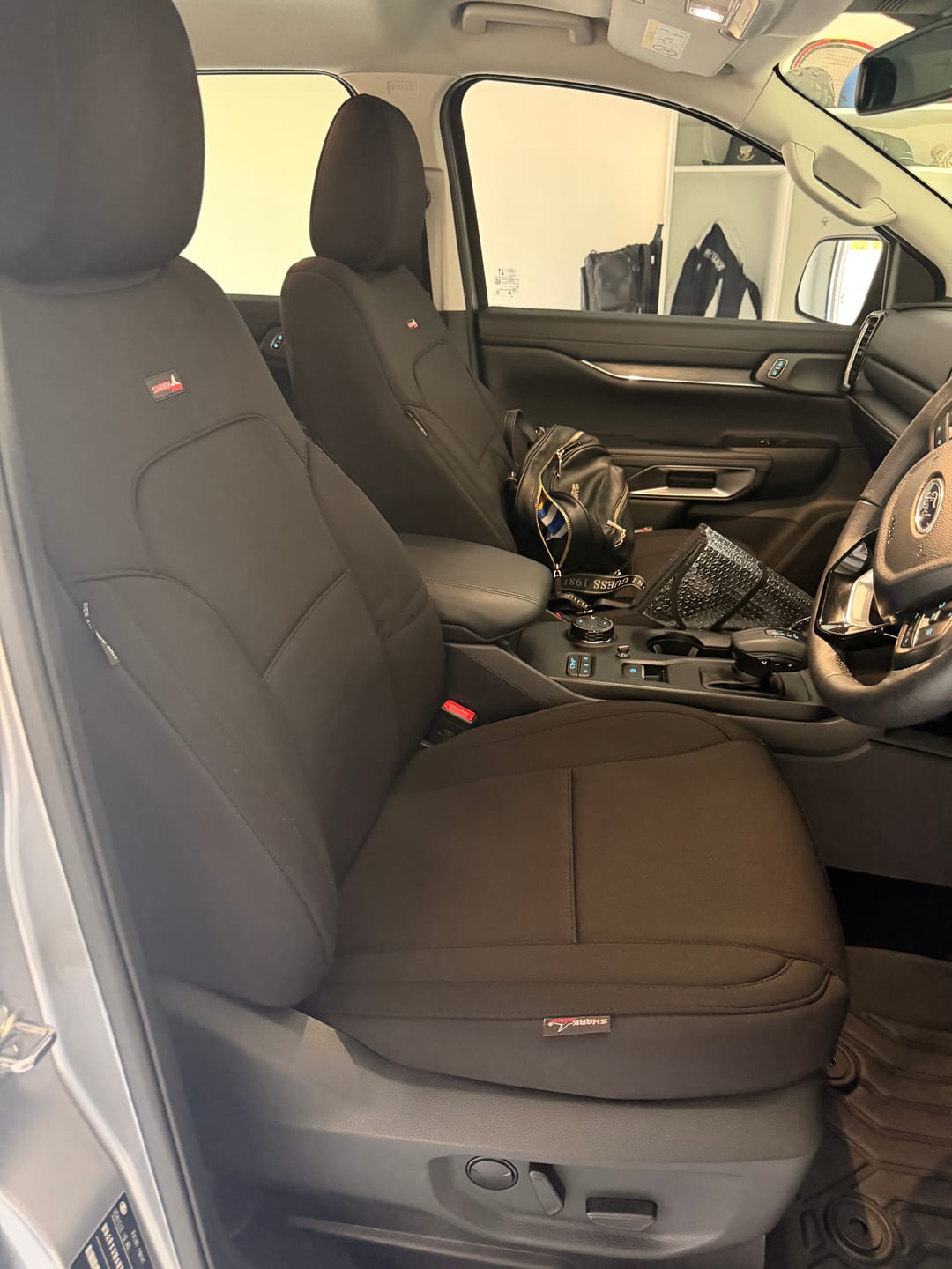 Customer photo review of Sharkskin PLUS Neoprene Seat Covers for Ford Everest Next Gen July/2022 - ON