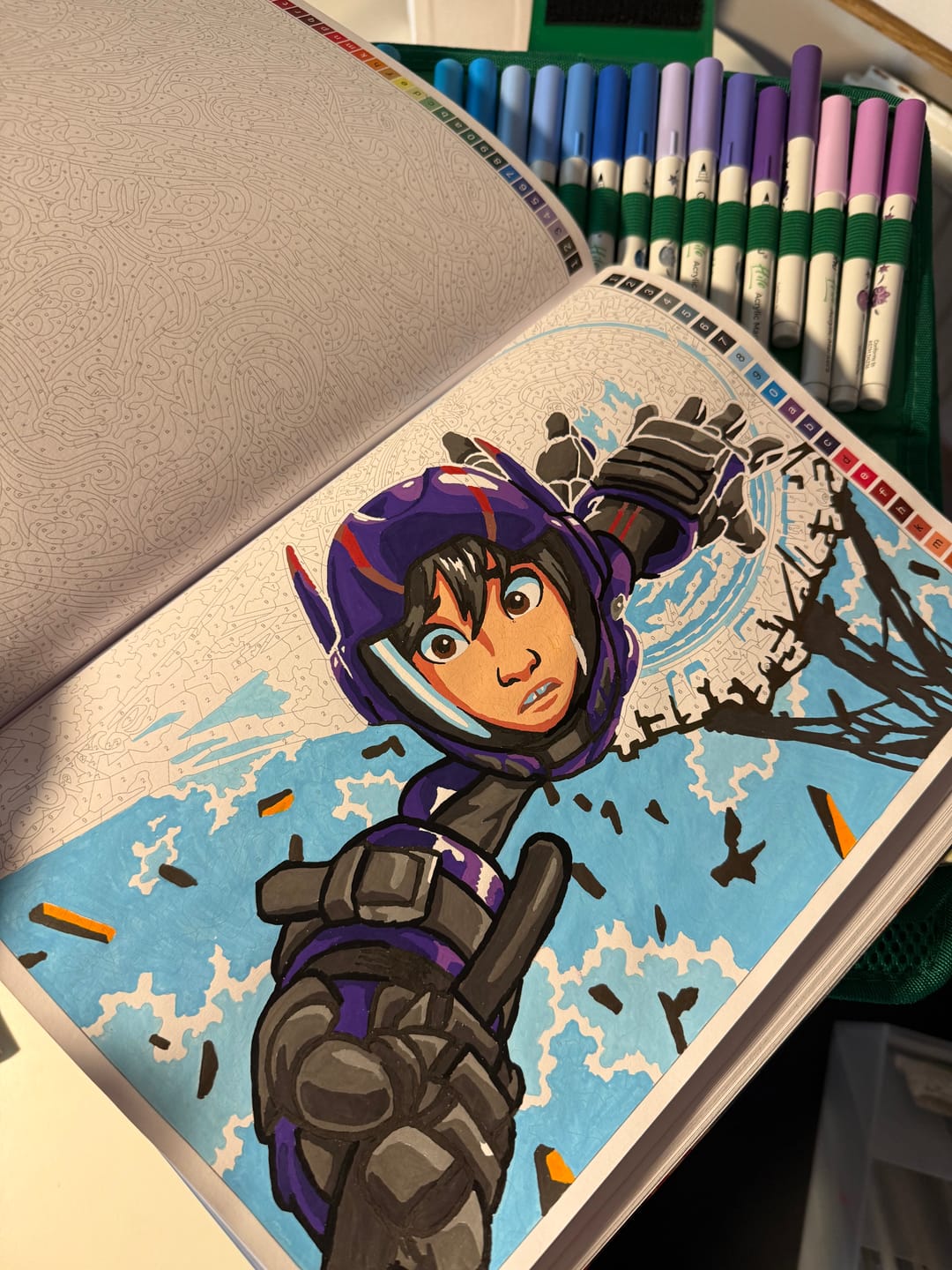 Customer photo review of Ohuhu Hilo Series Direct-ink Acrylic Paint Markers