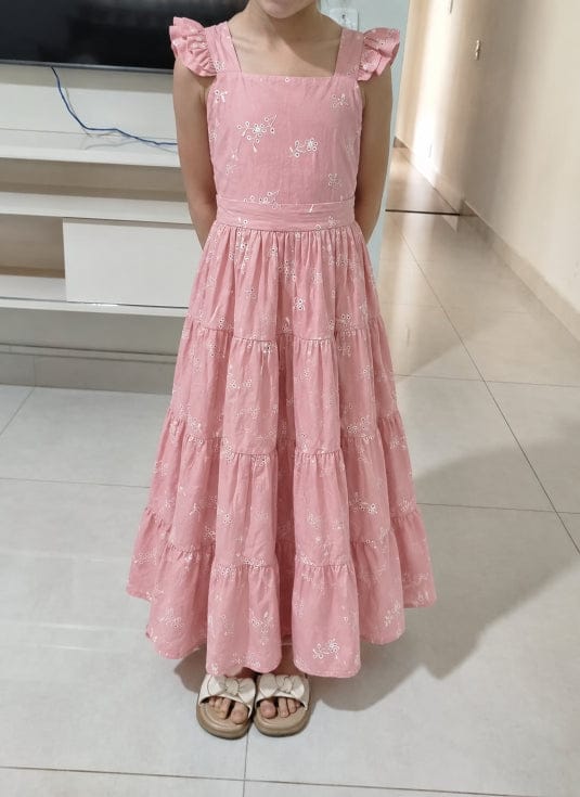 Customer photo review of Vestido Largo para niña - Gabriela