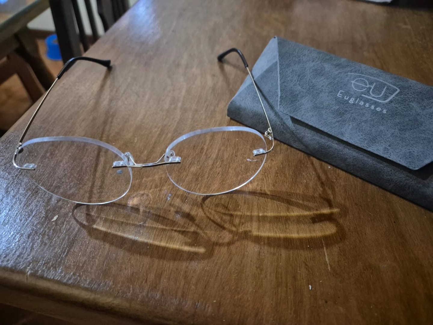 Customer photo review of Óculos de Grau Plymouth