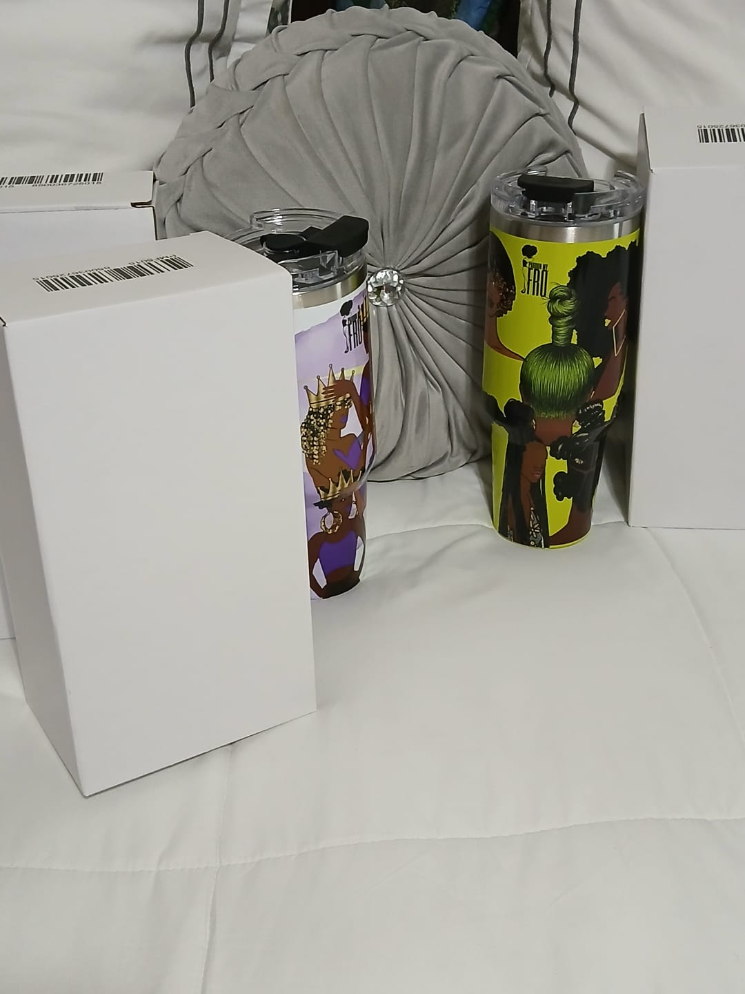 Customer photo review of Pass The Crown 40 fl oz Tumbler