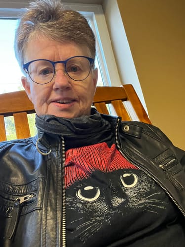 Audrey K. wearing Statement Made