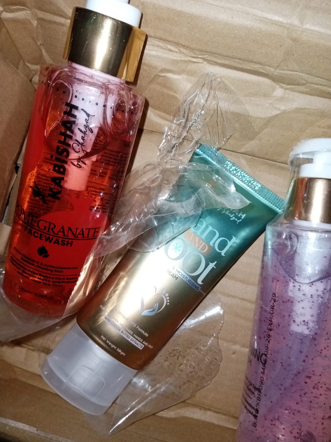 Customer photo review of Dual Action Glow Set