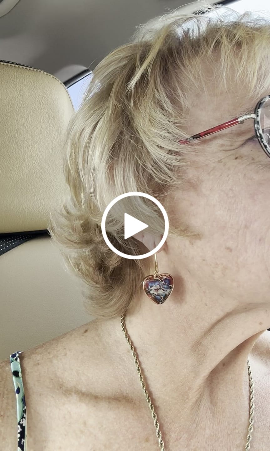 Customer video review of Intense Love Protection Earrings
