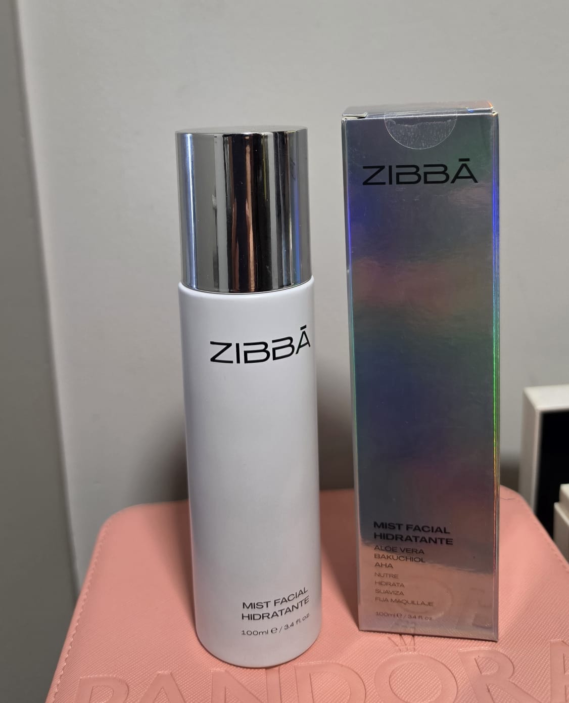 Customer photo review of Mist Facial Hidratante (Bruma Facial)