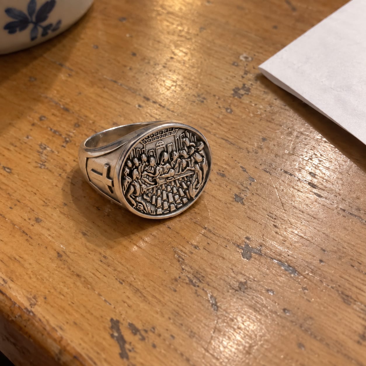 Customer photo review of Last Supper Ring