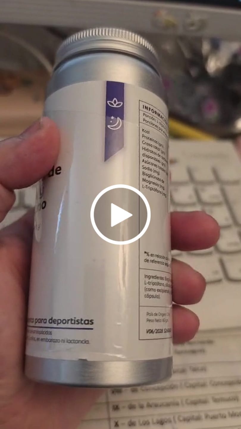 Customer video review of Bisglicinato de Magnesio + L-TRP