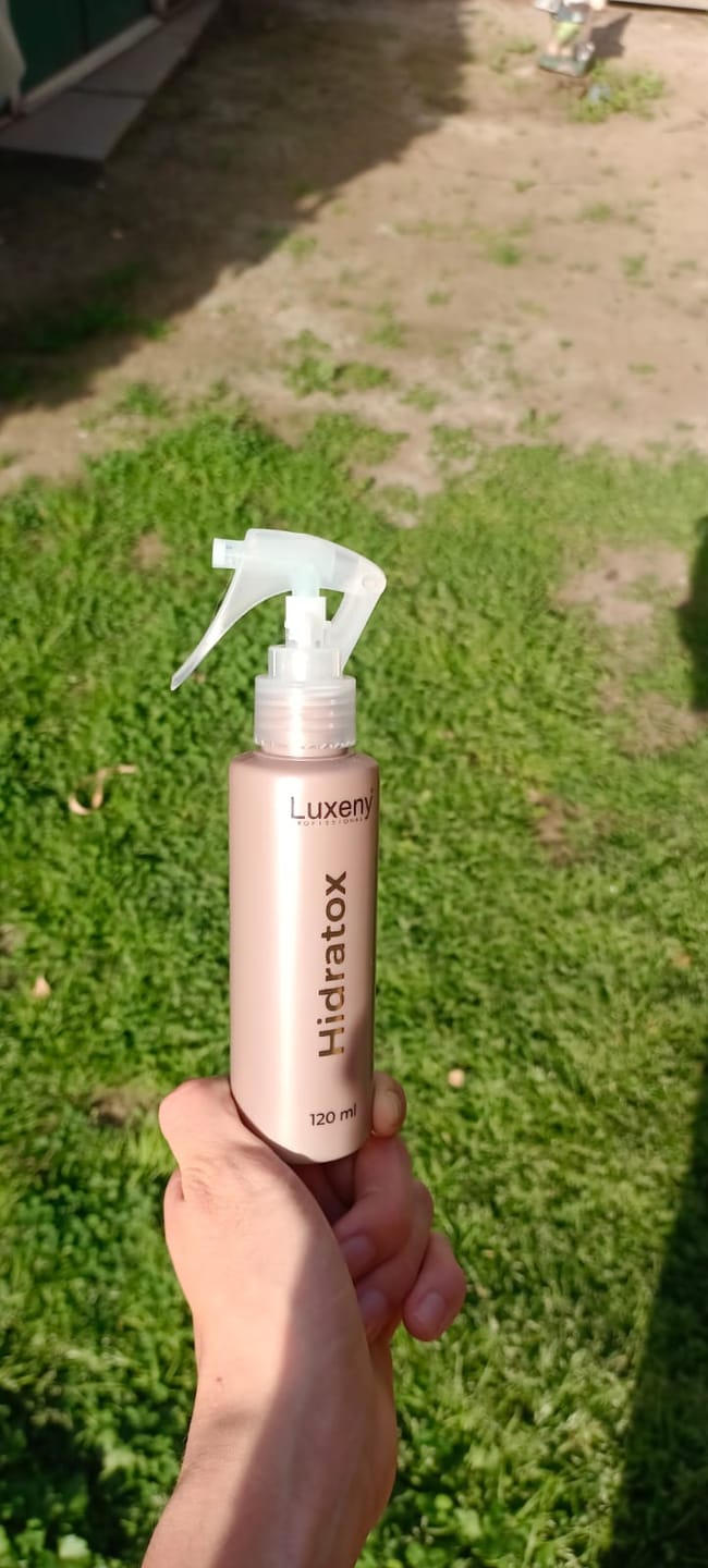 Customer photo review of Hidratox, tratamiento efecto bótox capilar instantáneo