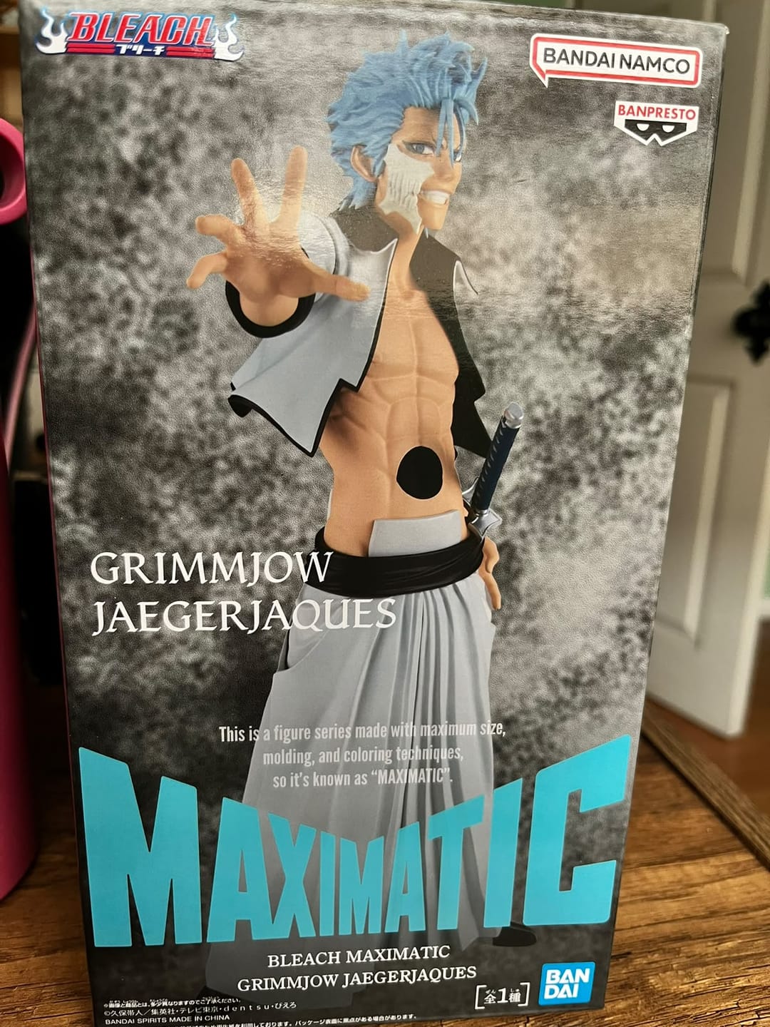 Customer photo review of Bleach - Grimmjow Jaegerjaques - Maximatic (Bandai Spirits)