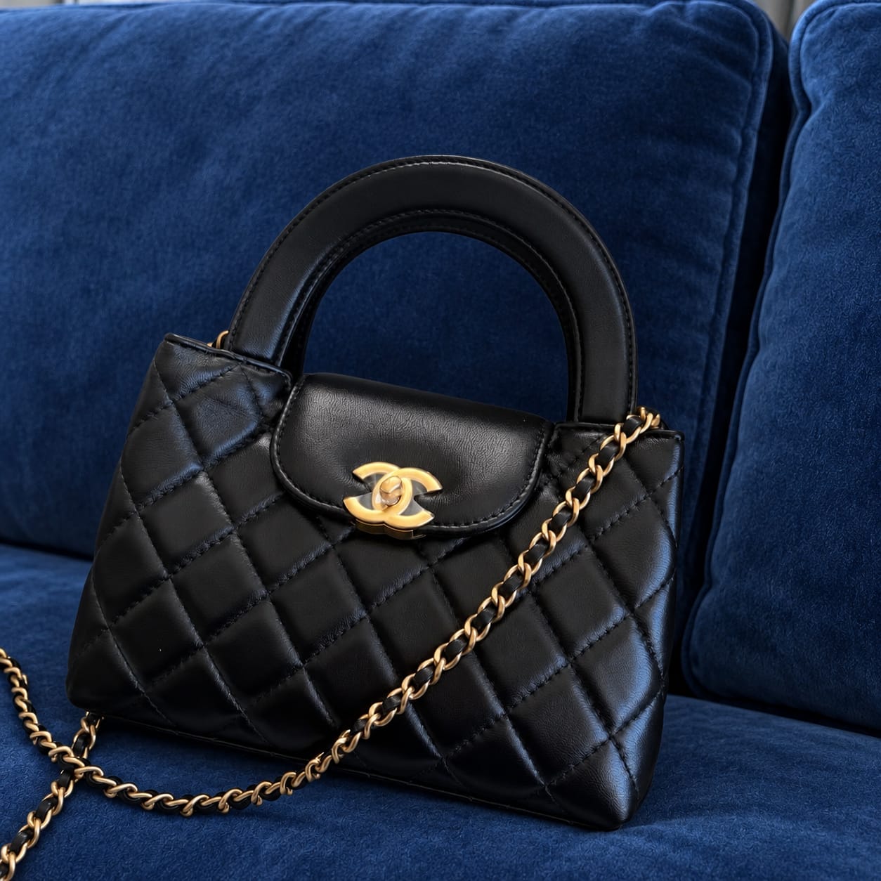 Customer photo review of Chanel Mini nano kelly shopper