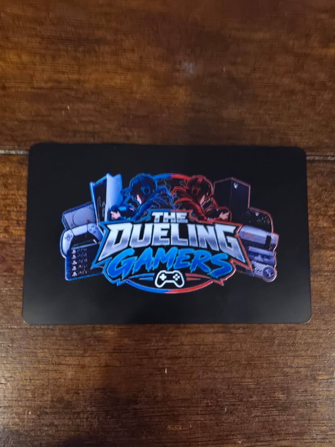 Customer photo review of Metal Smart Business Card