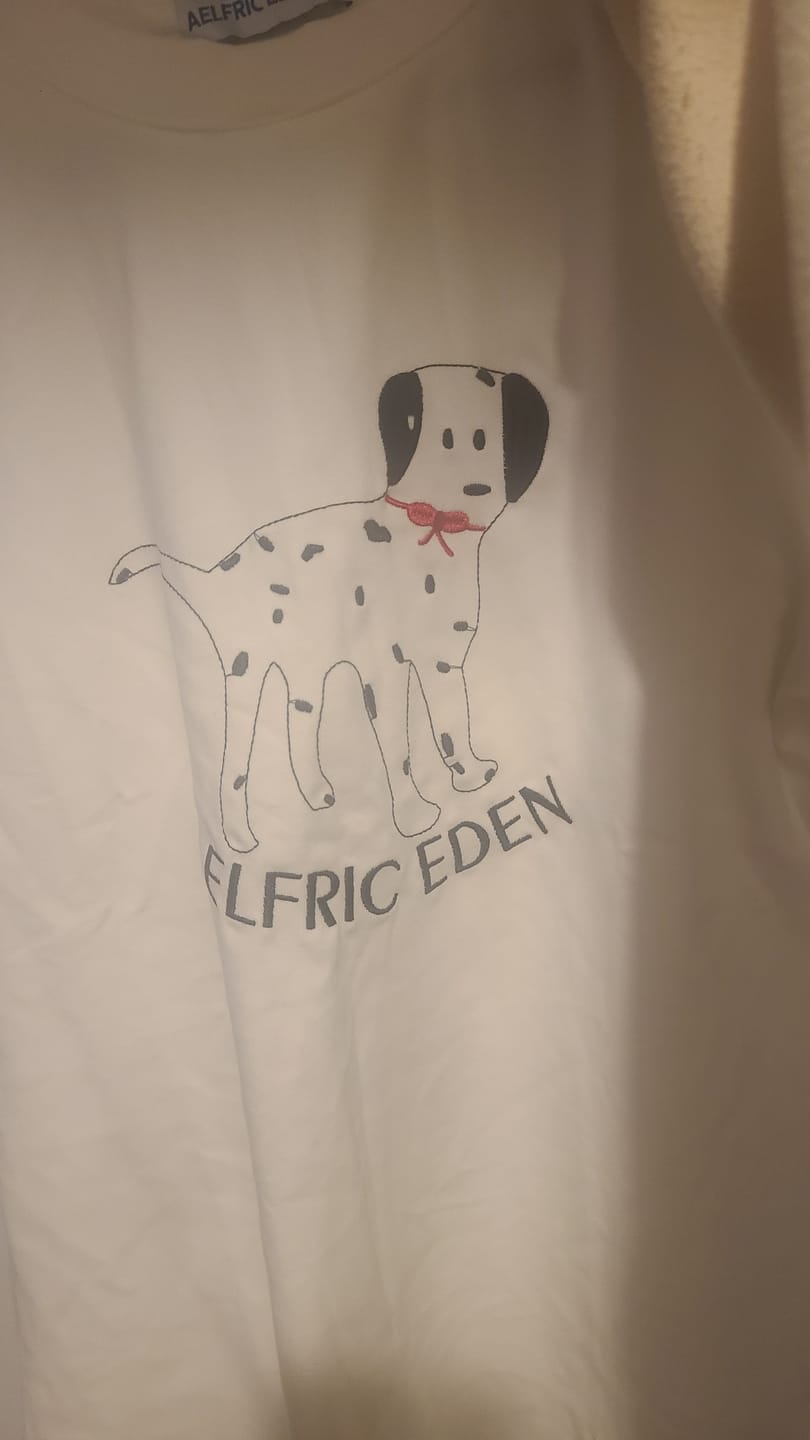Customer photo review of Aelfric Eden Dalmatian Motif Tee