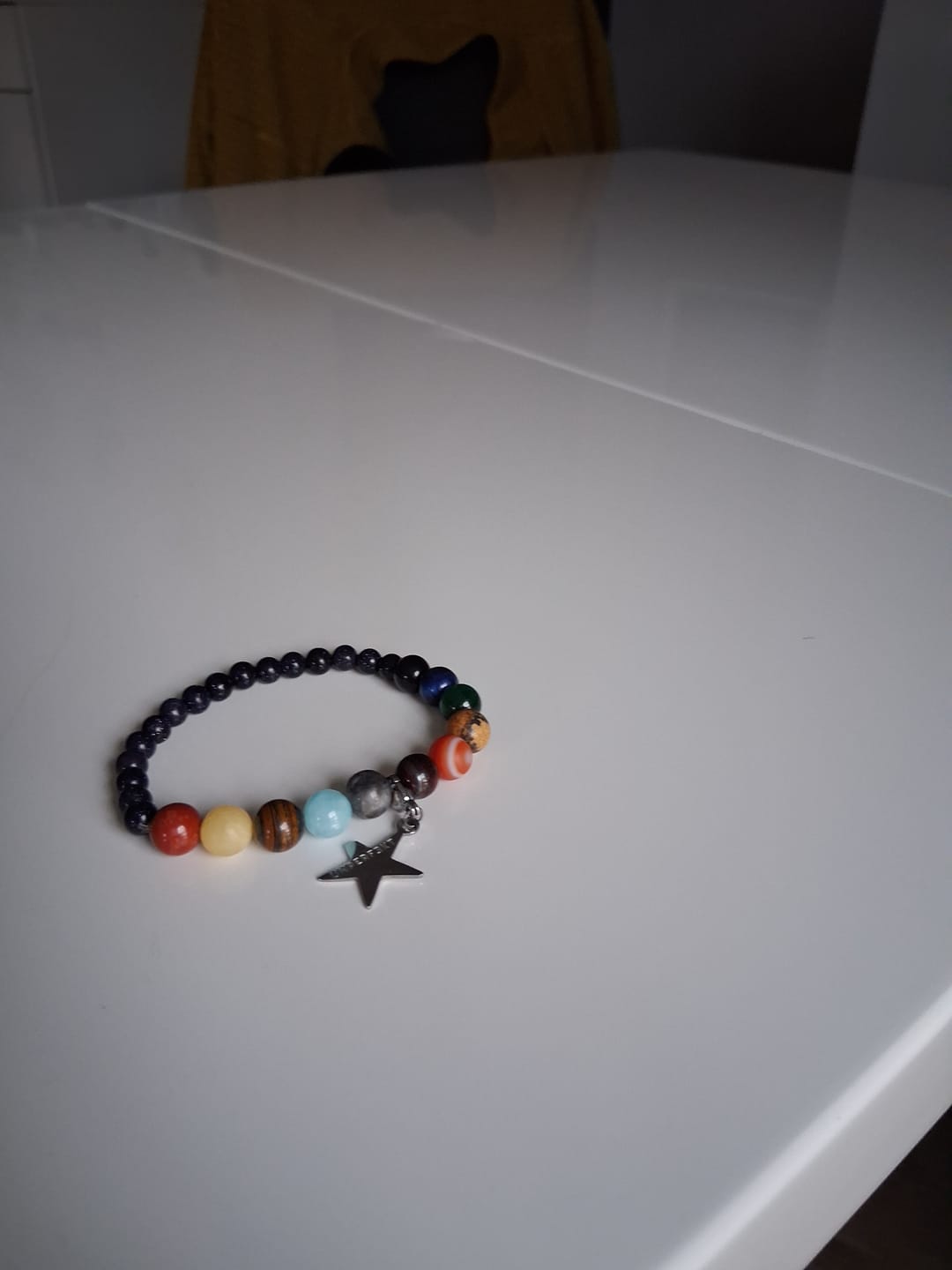 Customer photo review of »Trust the Universe« Blockadenlöser-Armband mit allen Planeten inkl. abgebrochenem Stern