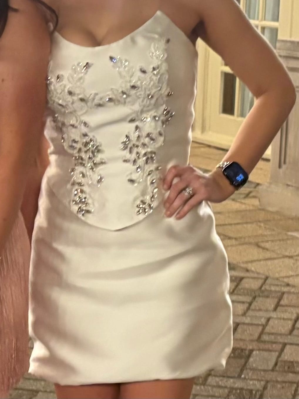 Customer photo review of Alyvia Mini Dress