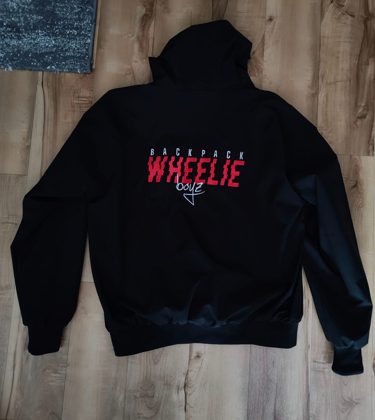 Customer photo review of BPWB Slipstream Windbreaker Red