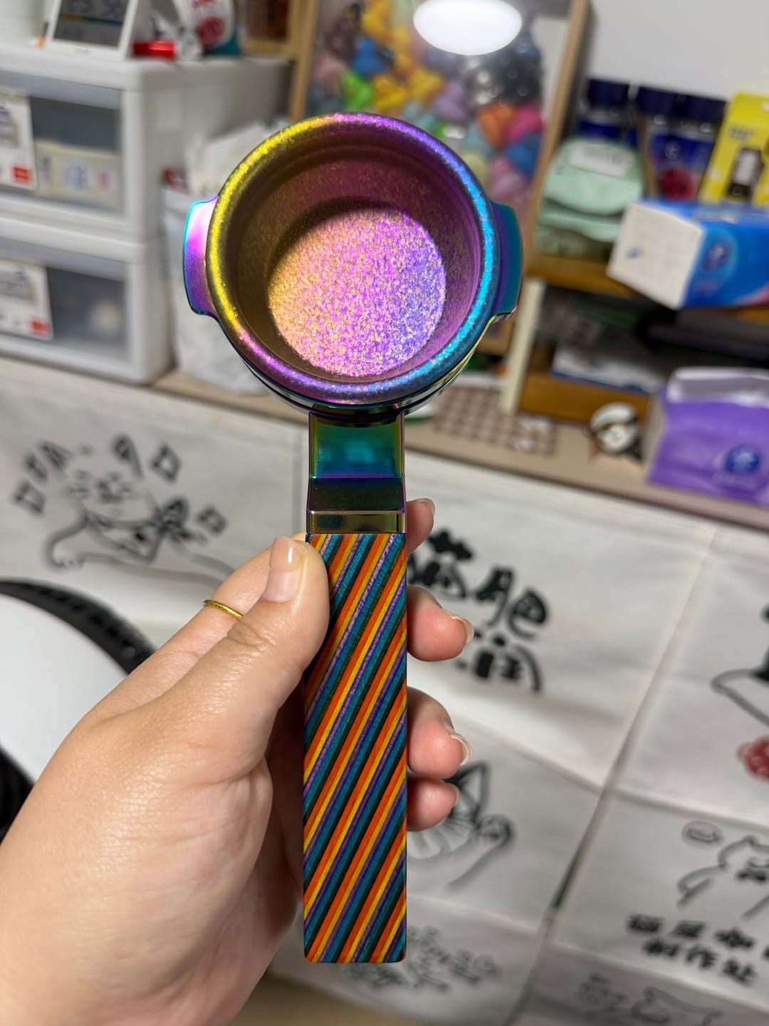 Customer photo review of Abora GE Portafilter Handle | 58mm E61 Compatible