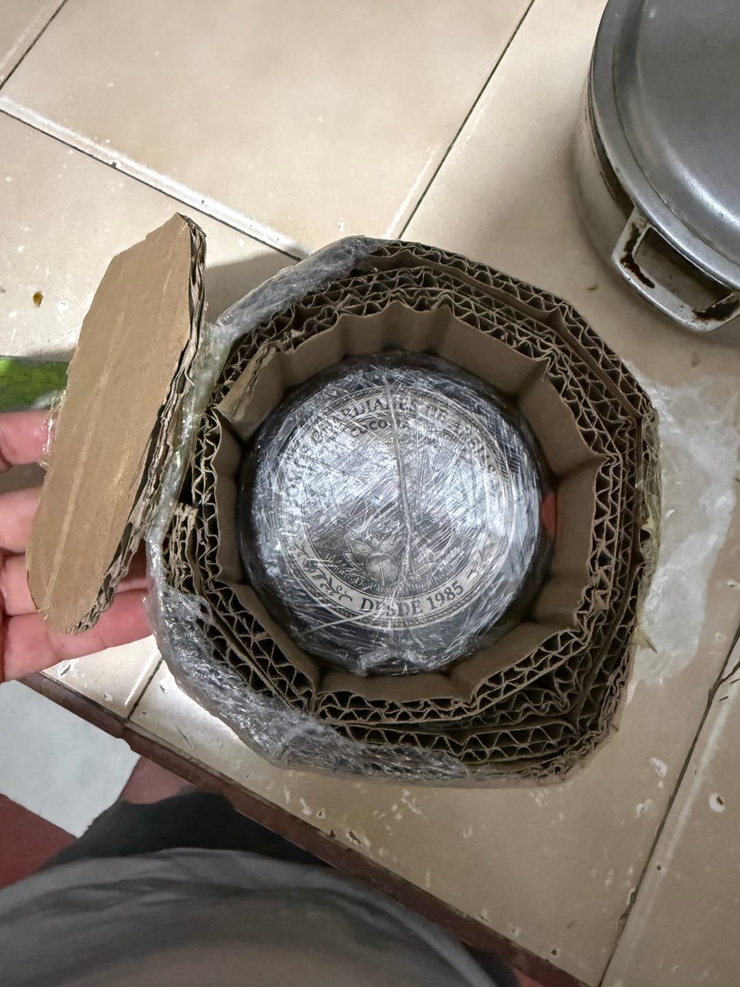 Customer photo review of Miel Con Panal Origen Tierra Alta Córdoba