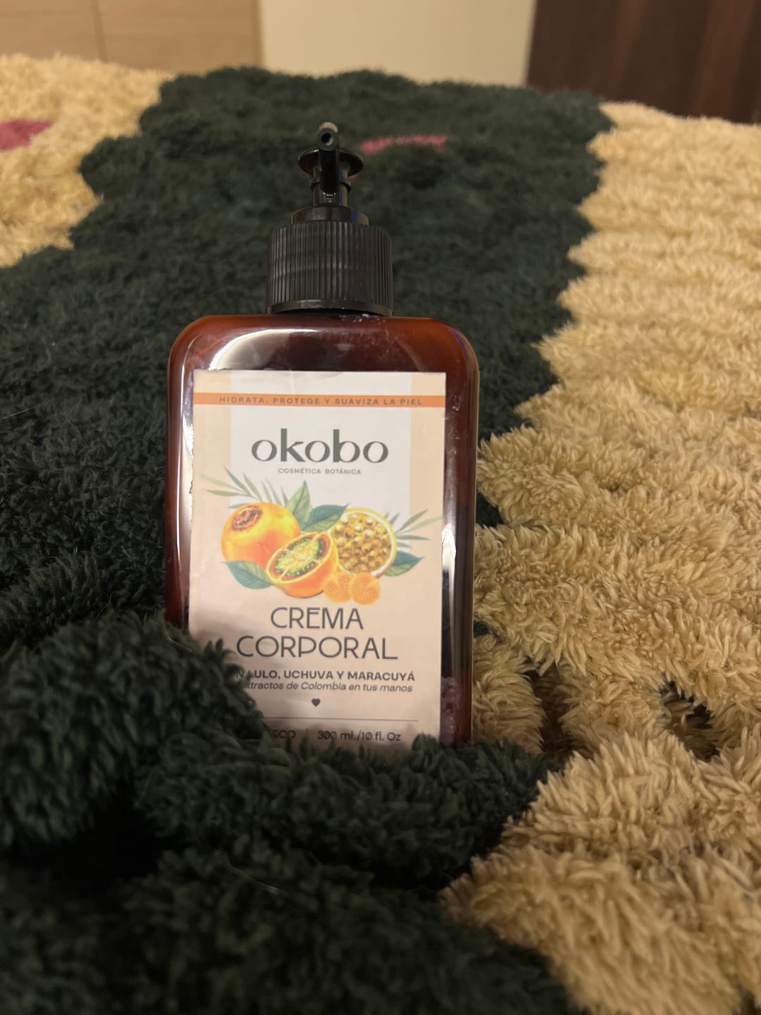 Customer photo review of Crema corporal con Lulo, Uchuva y Maracuya
