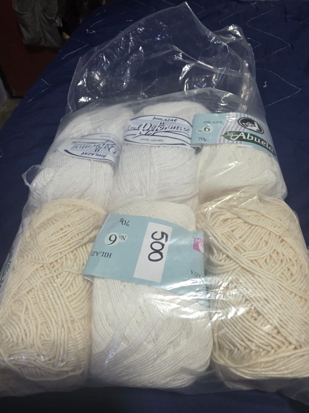 Customer photo review of Omegacrys, marca Omega, MADEJA de 40gr  ⭐