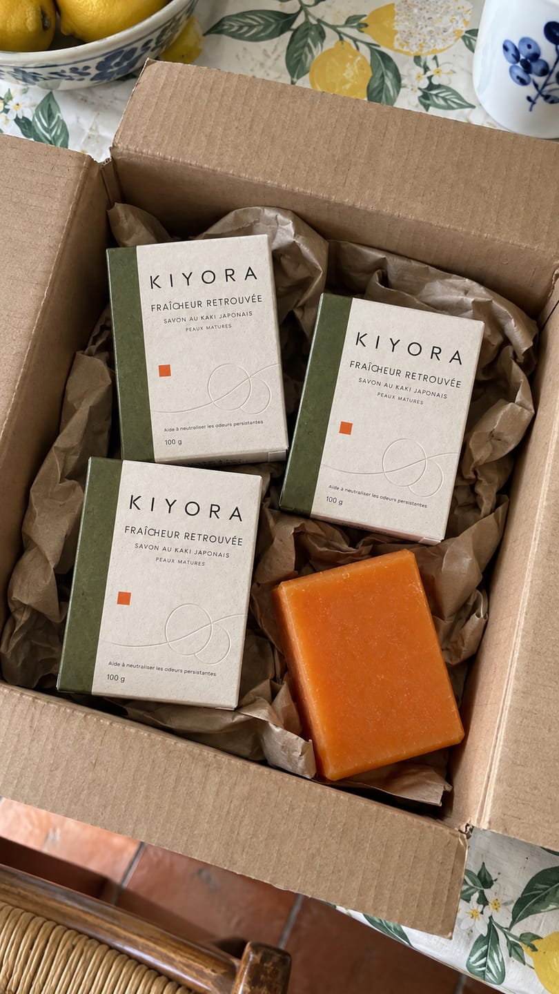 Customer photo review of Savon anti-odeur au kaki japonais