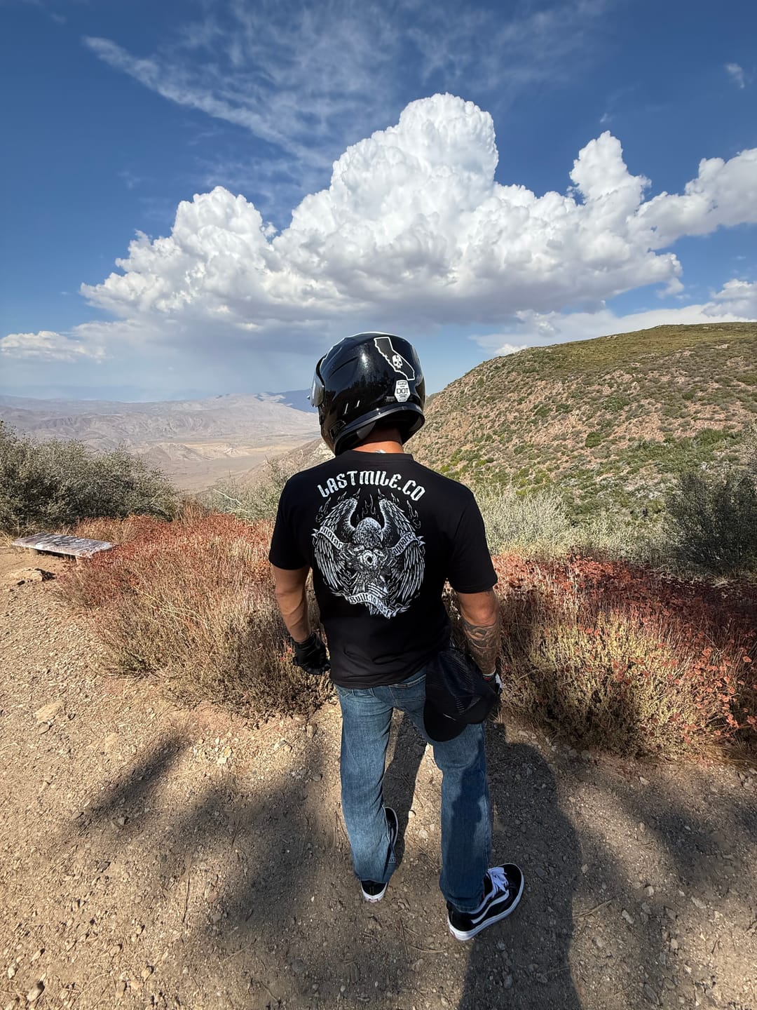 Customer photo review of Wing and Iron Tee