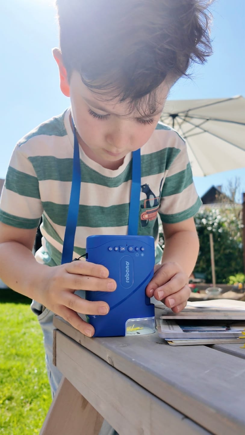 Customer photo review of Rabano Entdecker Mikroskop für Kinder - Gelb