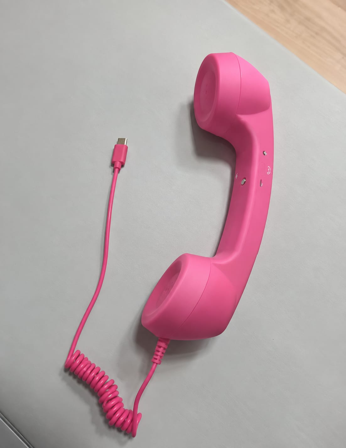 Customer photo review of HelloBack™ — Bring Back the Feeling of a Real Call