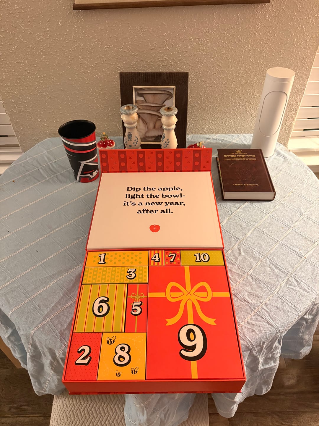 Customer photo review of The Highest of Holidays Advent Calendar