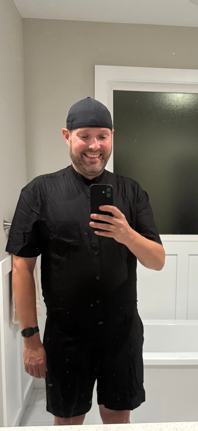 Customer photo review of Black Romper