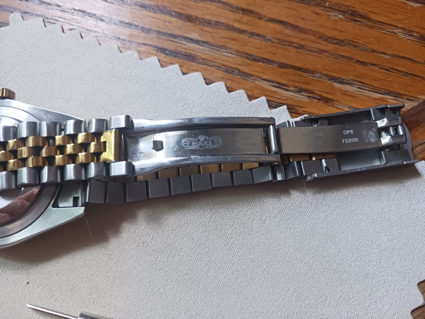 Customer photo review of Rolex Datejust Champagne
