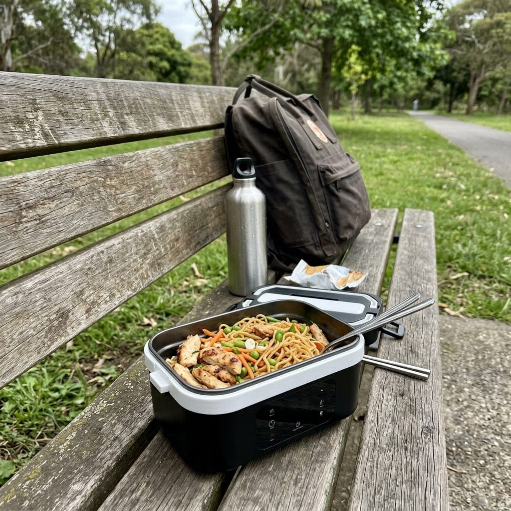Customer photo review of SnapHeatEat™ Original 1.35L Electric Lunch Box
