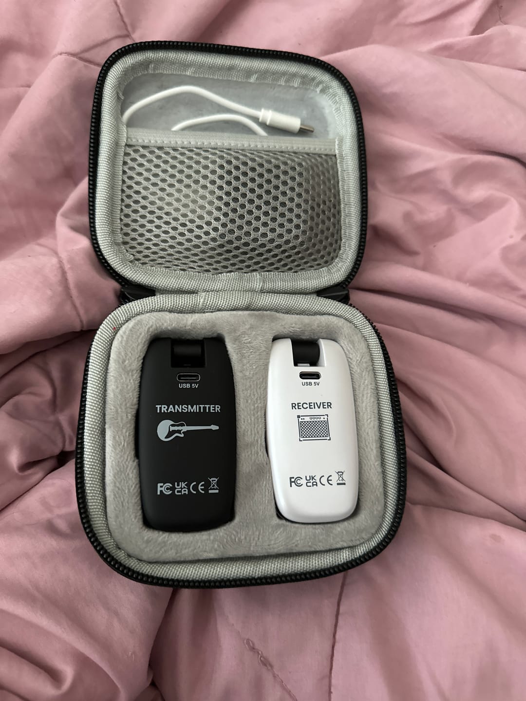 Customer photo review of Protective Carry Case for CFG Wireless Guitar Systems