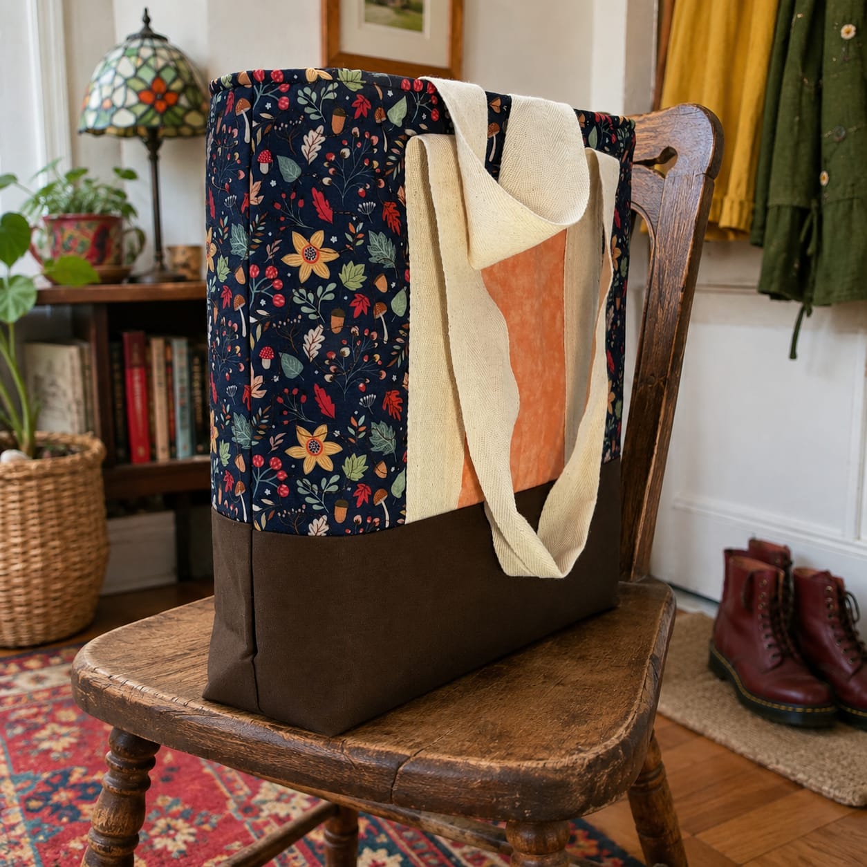 Customer photo review of Fall Garden Polycotton Fabric