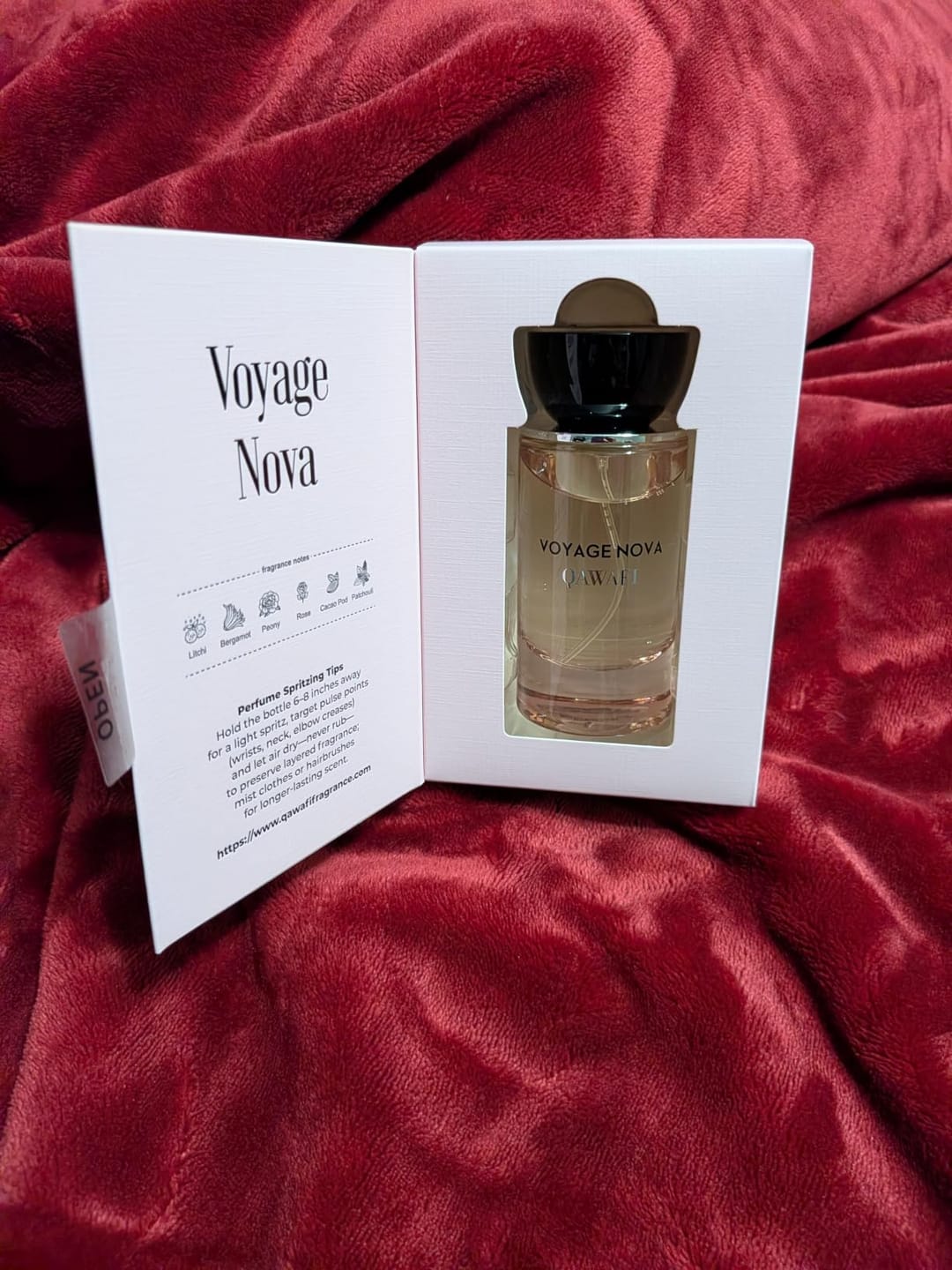 Customer photo review of Voyage Nova Alta perfumería francesa larga duración