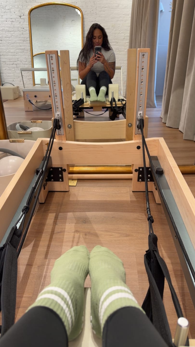 Customer photo review of Grip Stripes - Matcha