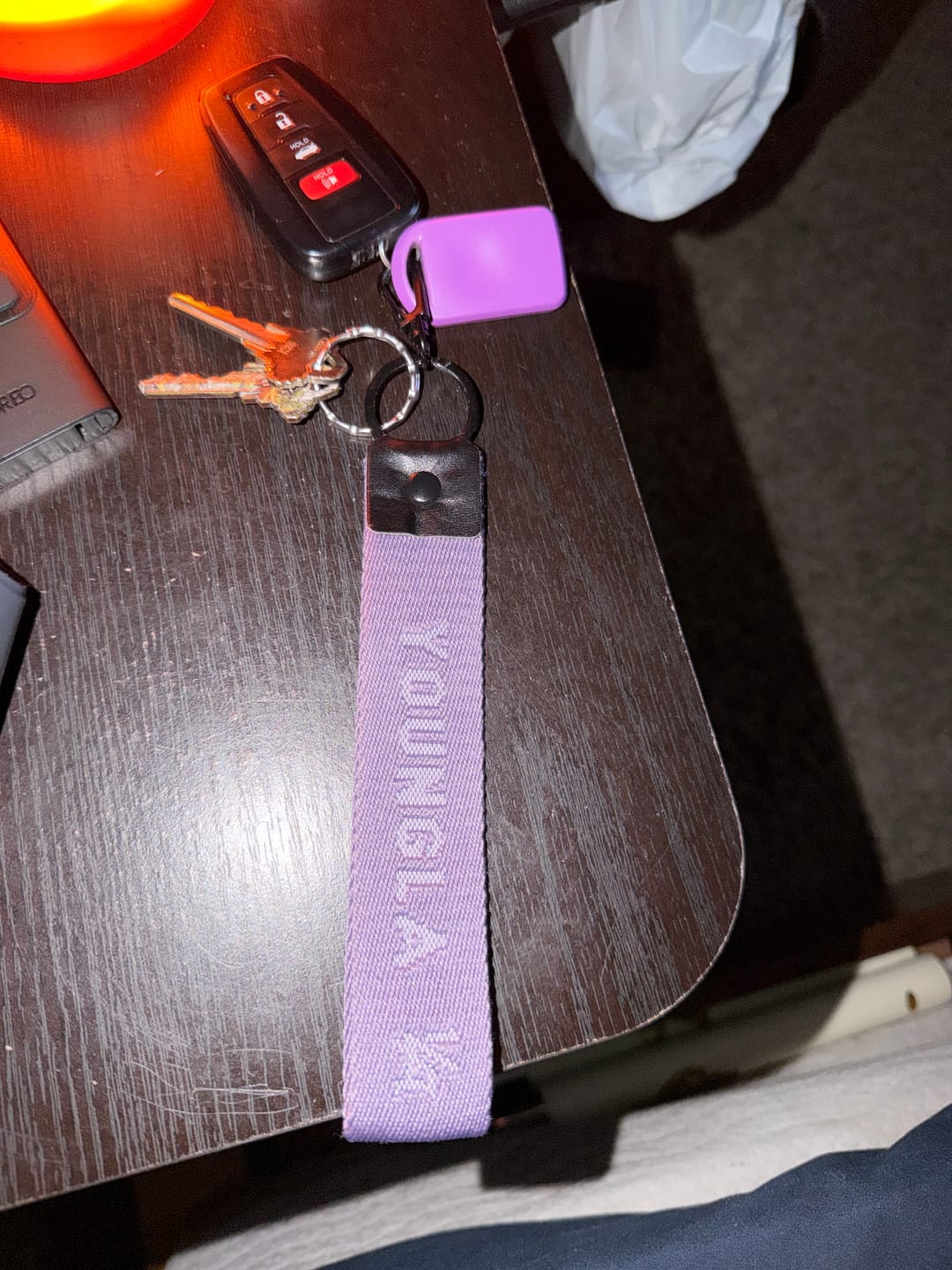 Customer photo review of 933 YoungLA Keychains