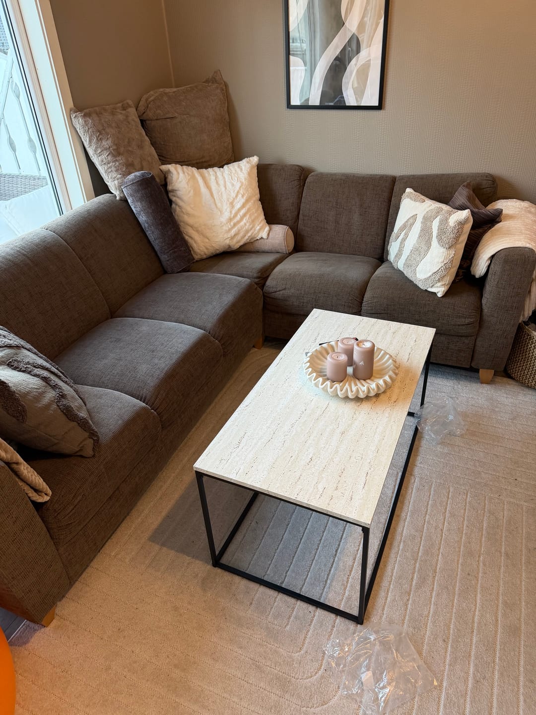 Customer photo review of Travertin kontaktplast