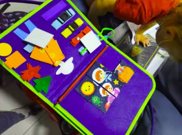 Customer photo review of TravelPlay Board - Rustige ritten zonder scherm