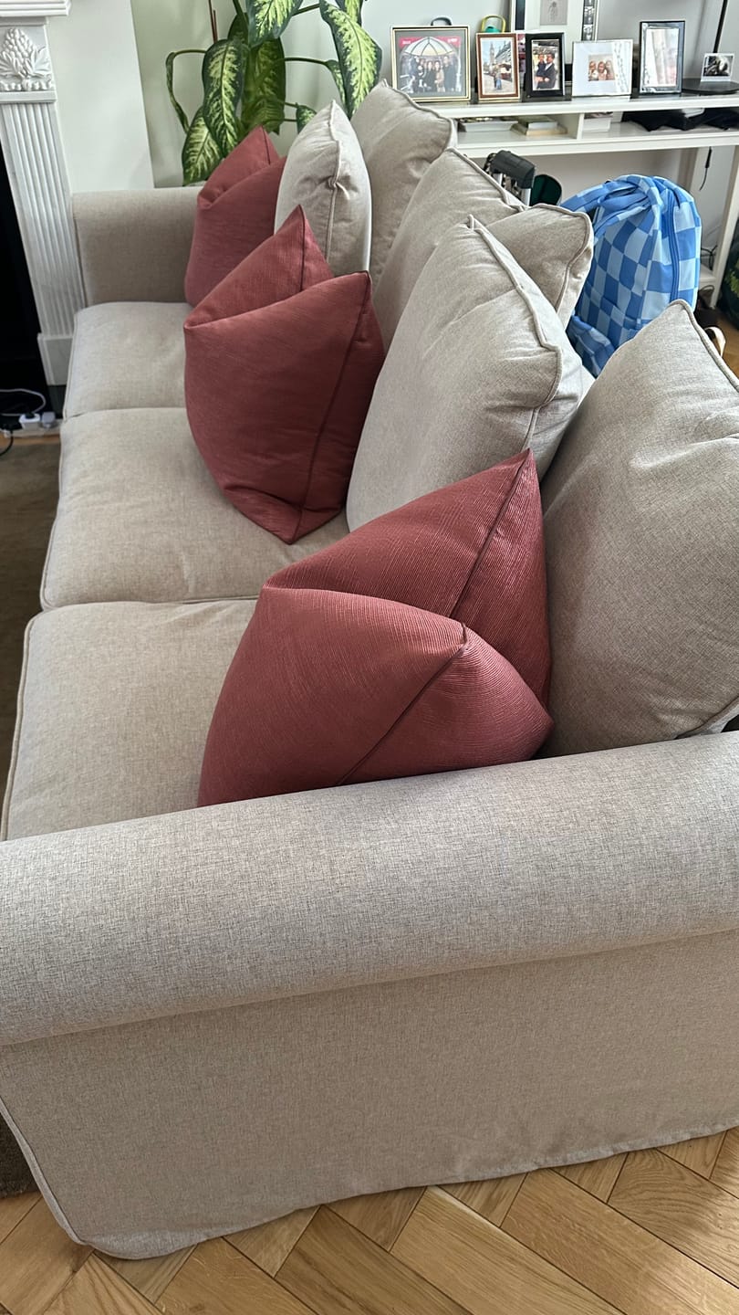 Customer photo review of GRÖNLID 3-Seat IKEA Sofa Cover