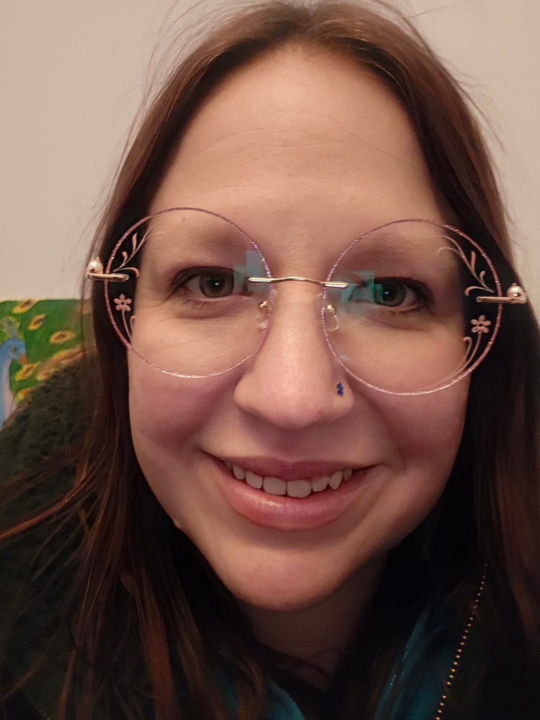 Customer photo review of Willow Eyeglasses