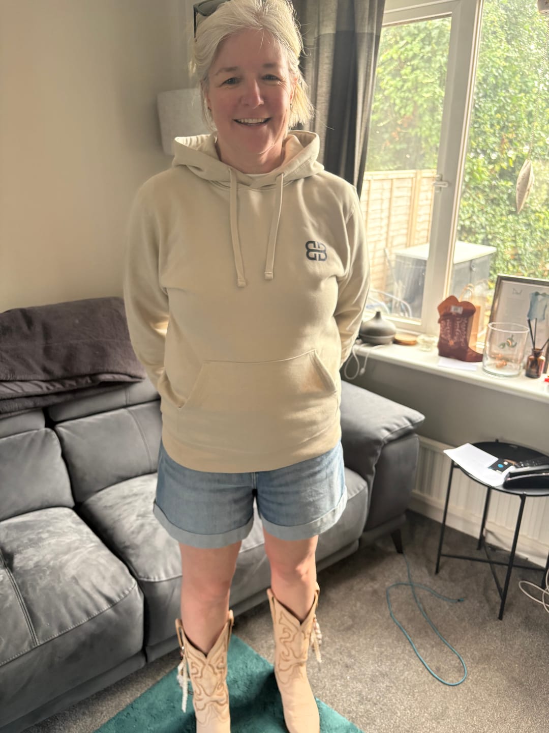 Customer photo review of 'Gone Country' Organic Cotton Unisex Hoodie