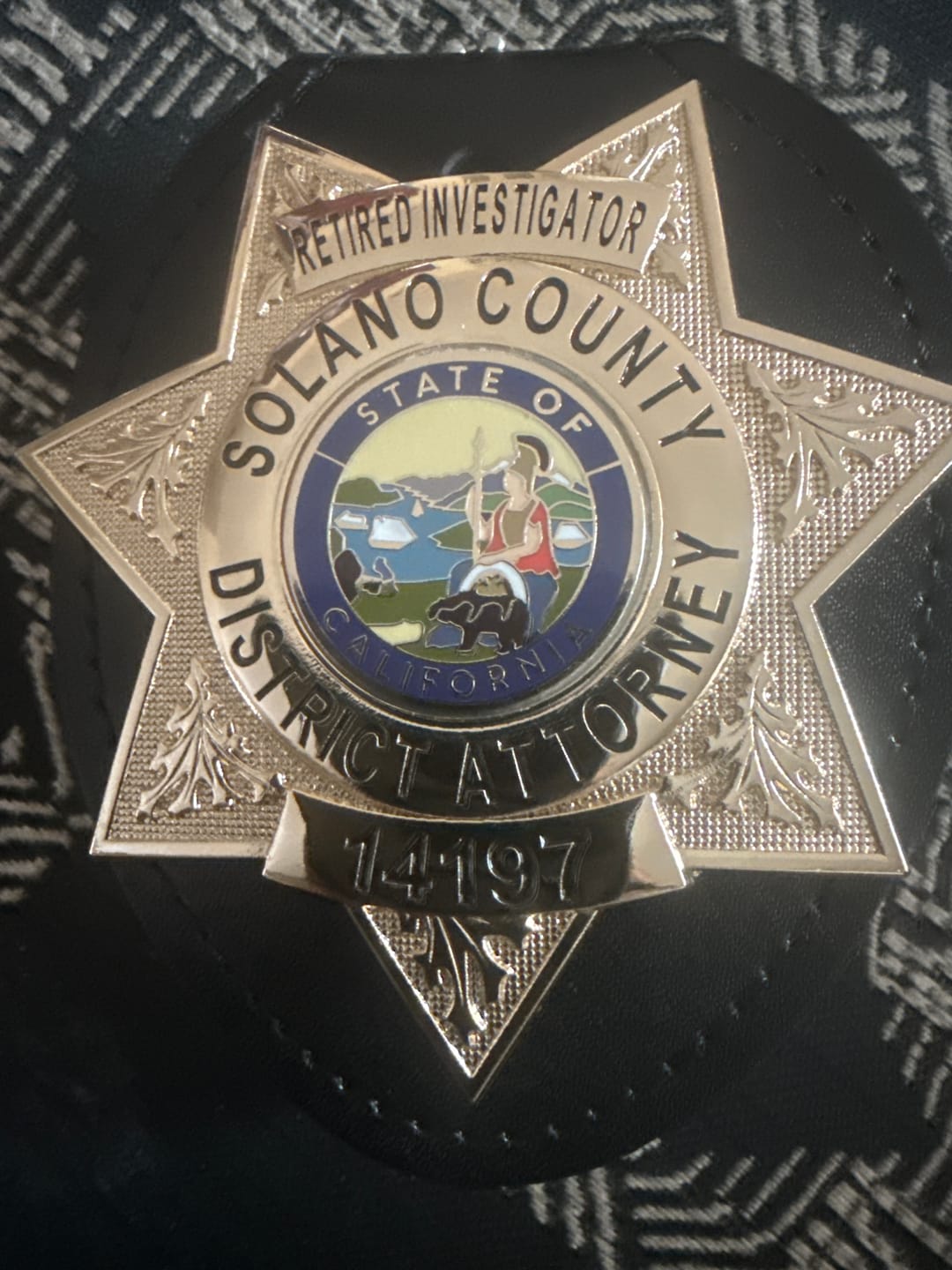 Customer photo review of Customizable Badge MA35