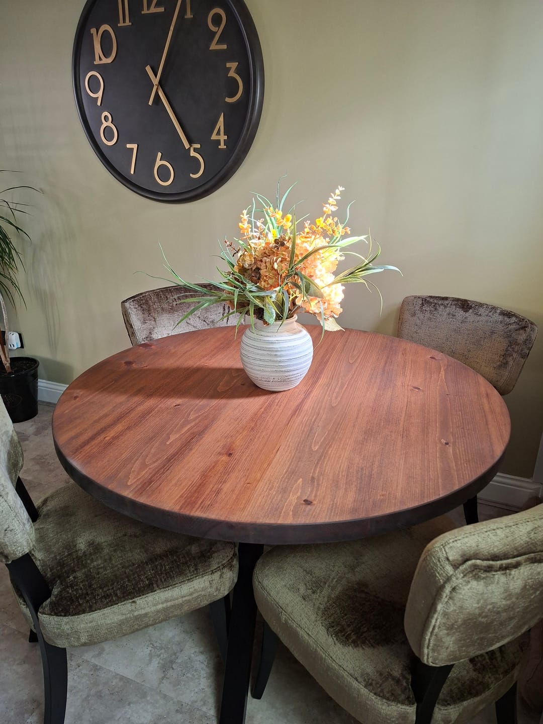 Customer photo review of Round Dining Table