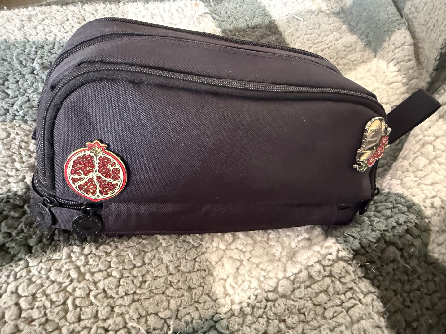 Customer photo review of Pomegranate Pin