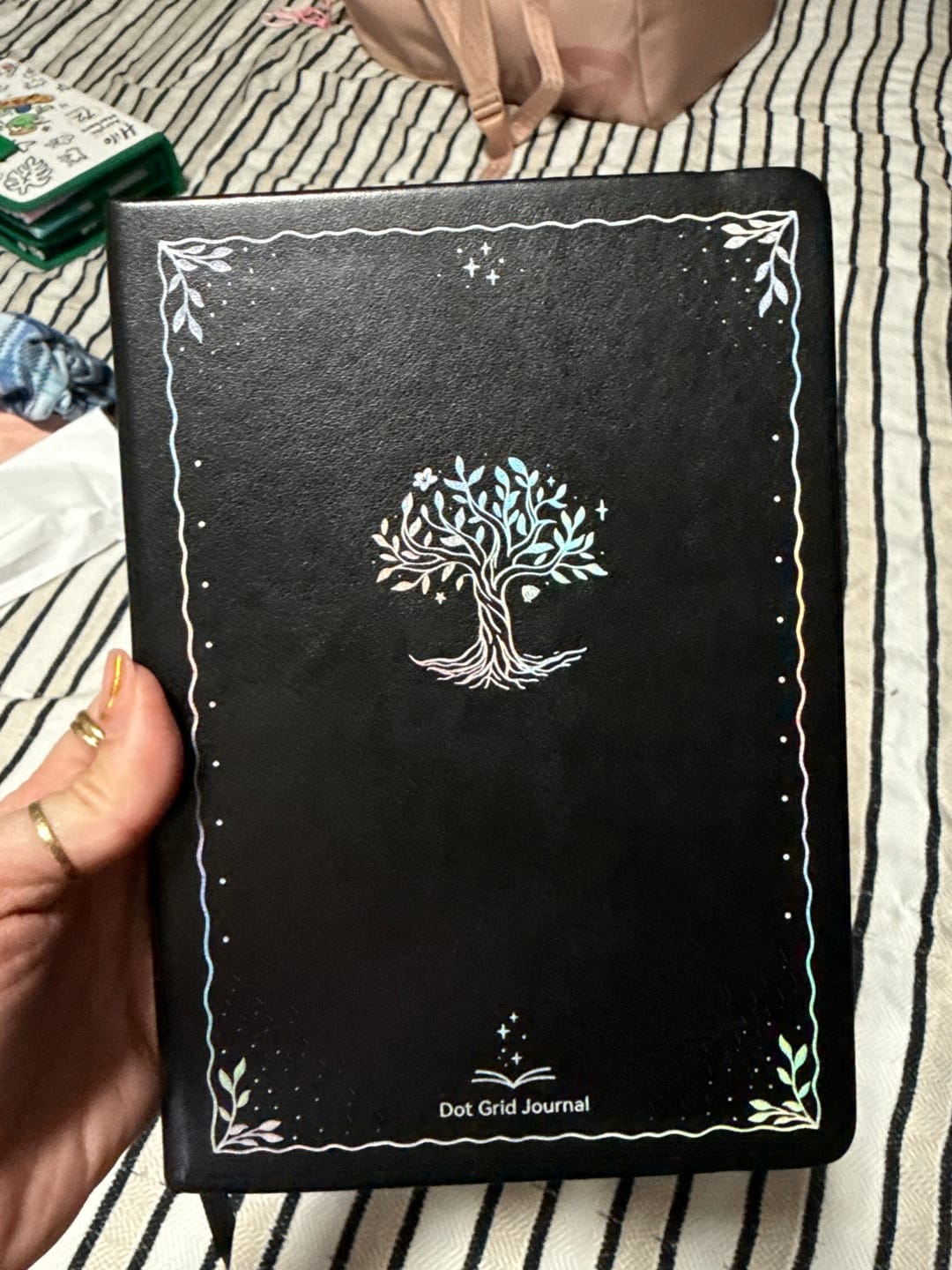 Customer photo review of Ohuhu Bleedproof Bullet Dotted Journal Notebook