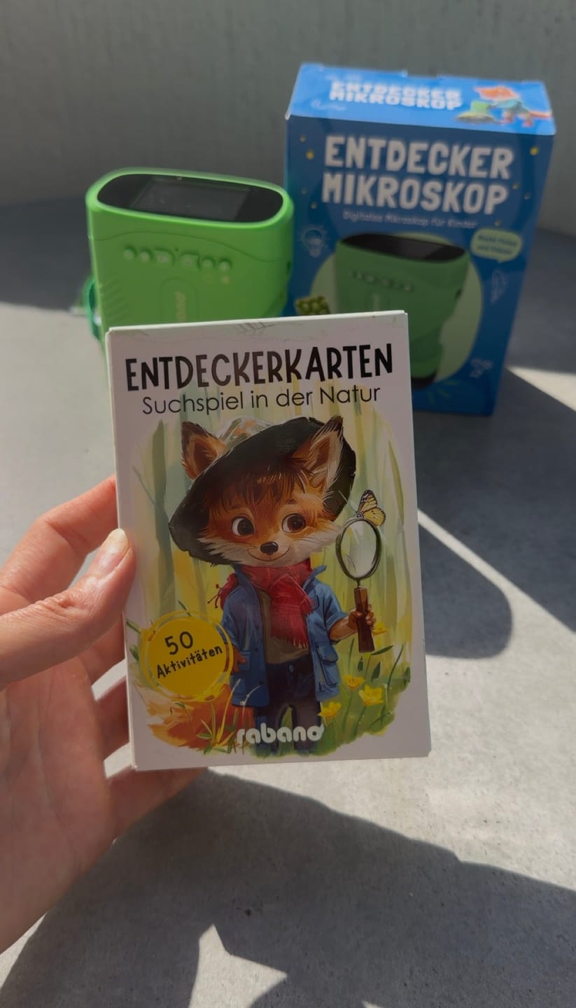 Customer photo review of Rabano Entdecker Mikroskop für Kinder - Gelb
